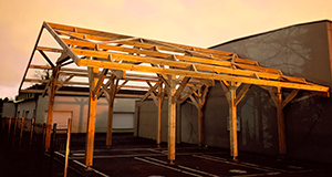 Charpente bois traditionnelle &agrave; Hazebrouck