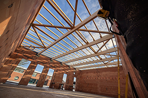 Pose de charpente en bois &agrave; Bruay-la-Buissi&egrave;re