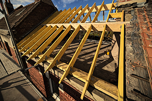 Fabrication de charpente en bois &agrave; Lens