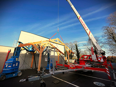 Levage de charpente &agrave; Lille