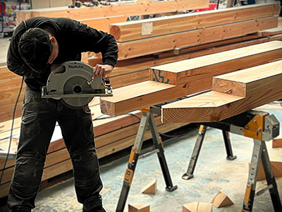 Taille de charpente &agrave; Douai