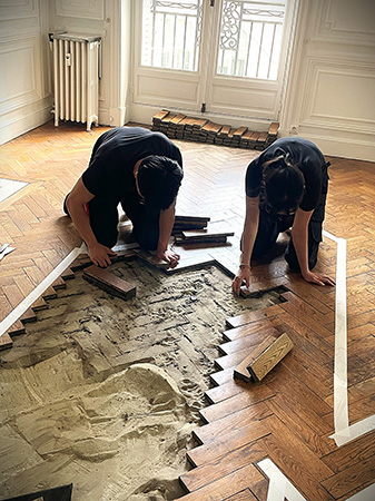 Am&eacute;nagement bois sur mesure &agrave; Lens