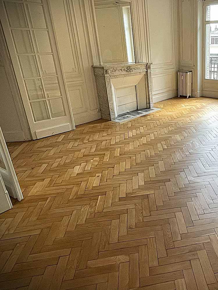 Après rénovation parquet Lens